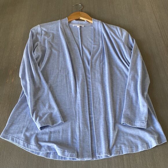 Talbots Lightweight Jersey Open Cardigan Size SP - Picture 5 of 7